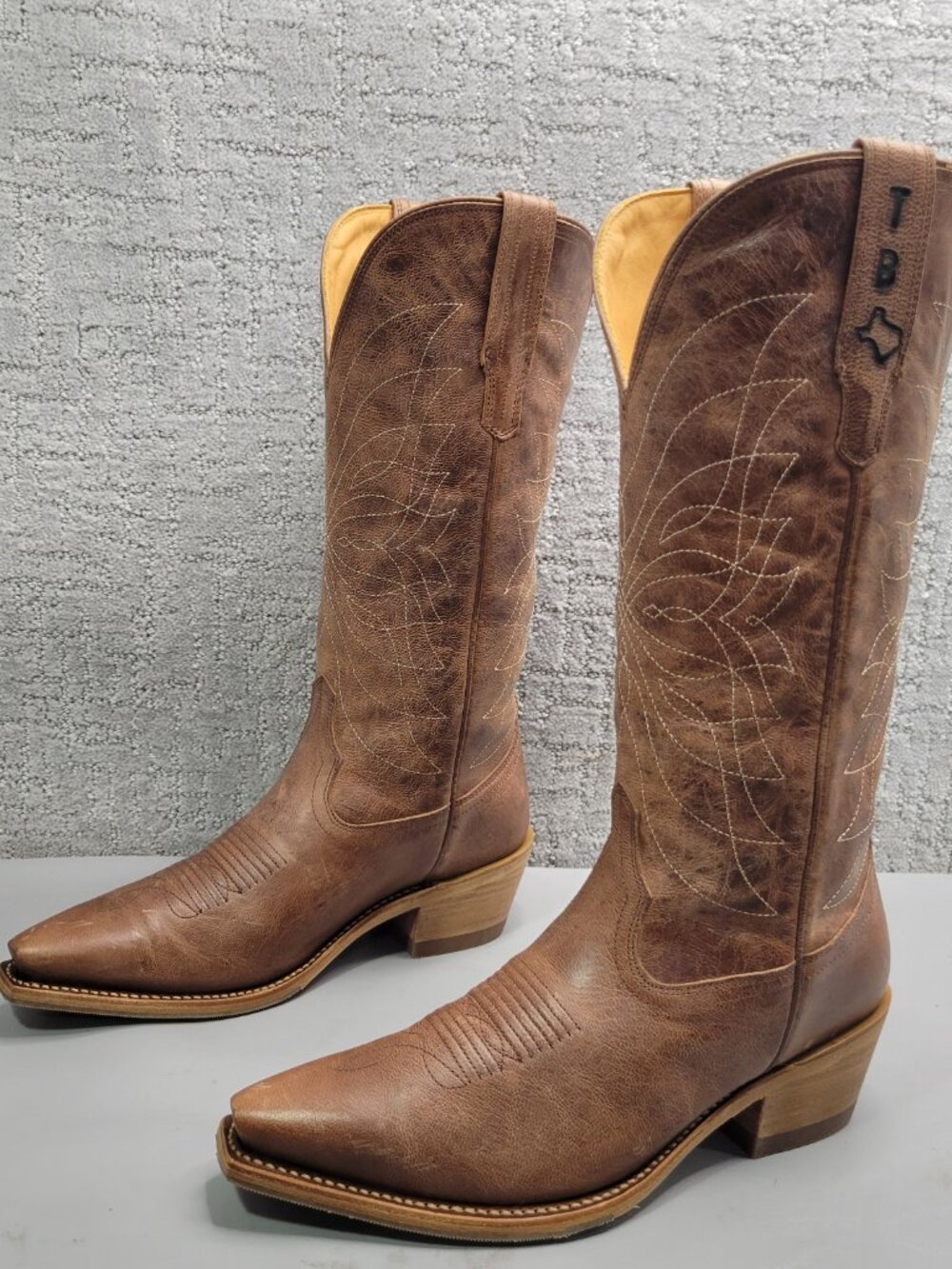 Tecovas The Annie Monarch Women's Size US 8.5B Scotch Goat Cowgirl Boots. - Picture 8 of 15